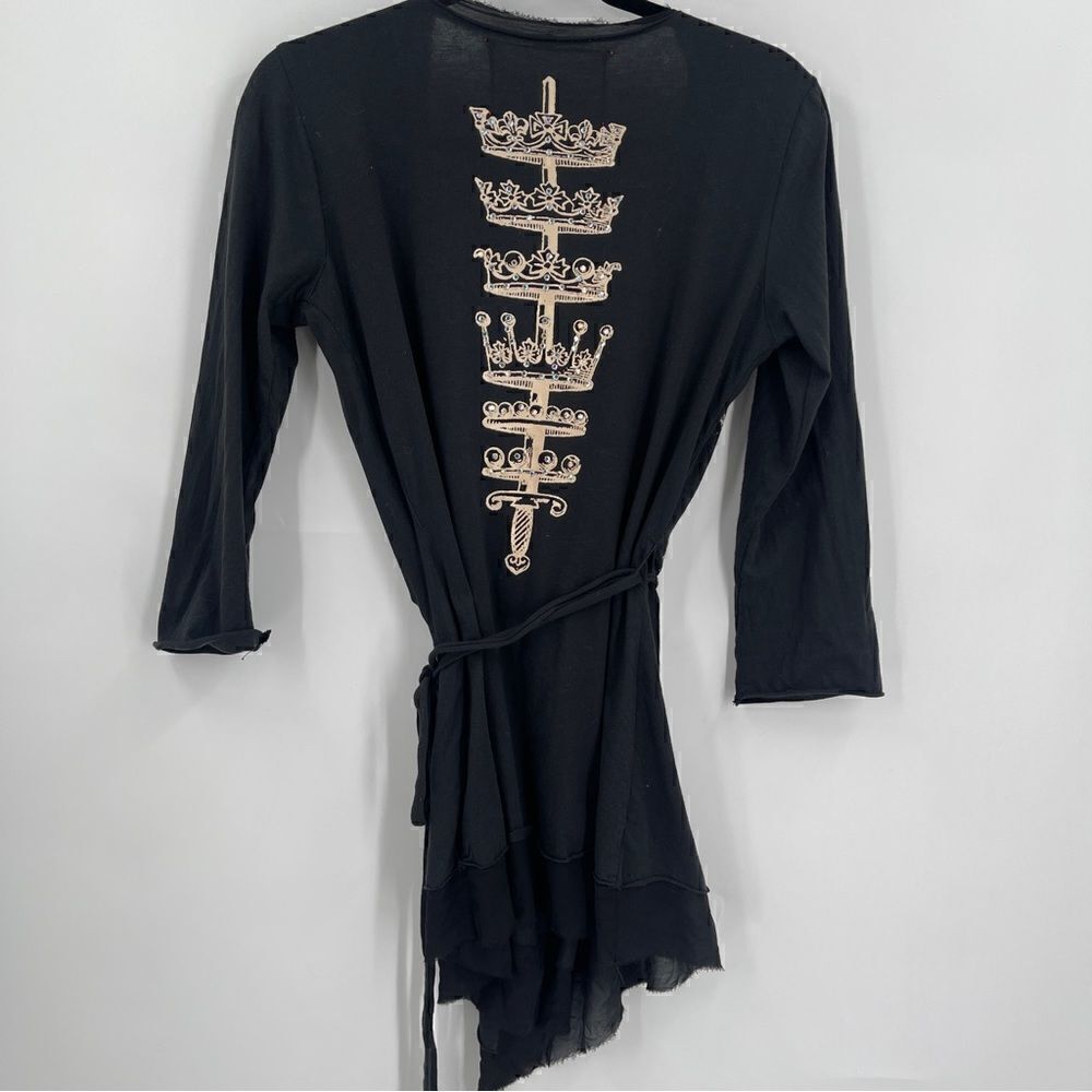 Johnny Was For Love and Liberty Robe Wrapped Blouse - Picture 5 of 8